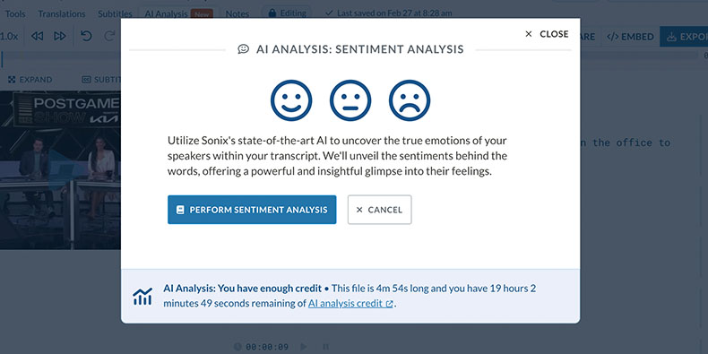 Sentiment analysis with emotional scoring
