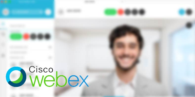 Cisco WebEx integration screenshot