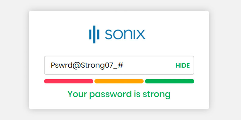 Password policy enforcement